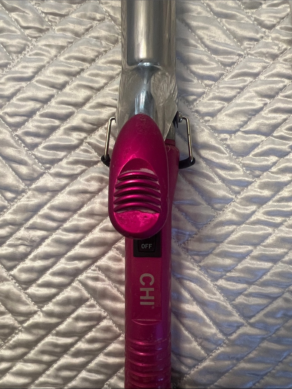 CHI Pink Curling Iron — Compact Professional Styling Tool